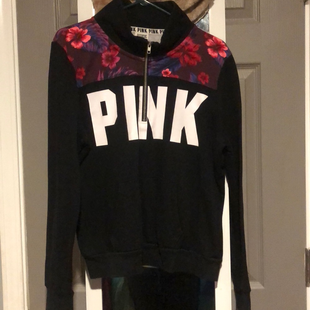 VS PINK 1/2 Zip hoodie